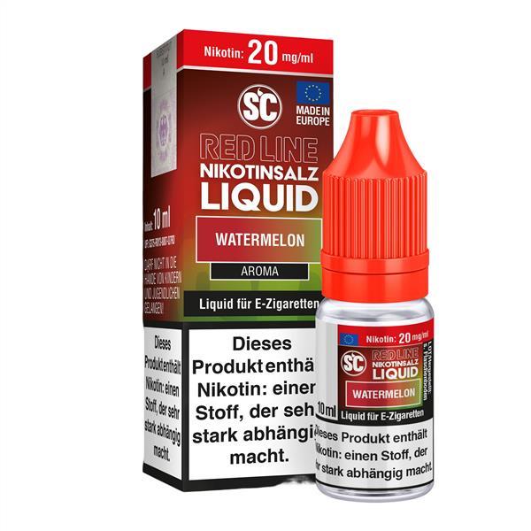 SC-RED LINE Watermelon - Nikotinsalz Liquid 10 mg/ml